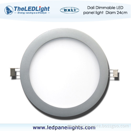 Dali Dimmable LED Panel Light Round 240mm